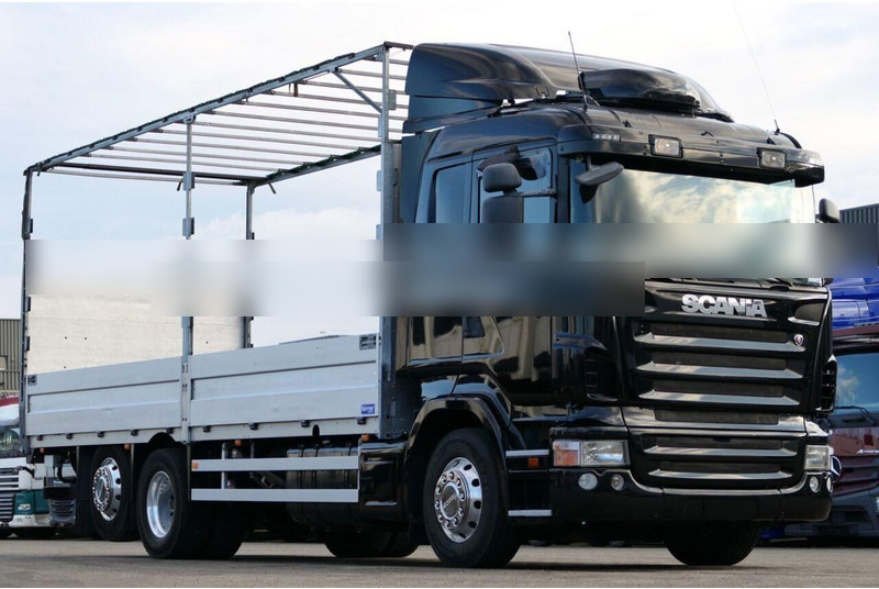 Scania R 580 6x2 Flatbed + Tail lift - Truk flatbed: gambar 2 Scania R 580 6x2 Flatbed + Tail lift - Truk flatbed: gambar 2