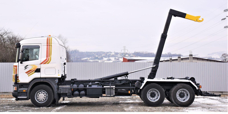 Scania R124 470 Abrollkipper * 6x2 * Motor Problem - Hook lift: gambar 5 Scania R124 470 Abrollkipper * 6x2 * Motor Problem - Hook lift: gambar 5