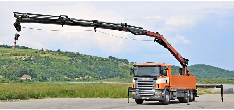 Scania R400 Pritsche 6,80m - Truk flatbed, Truk derek: gambar 2 Scania R400 Pritsche 6,80m - Truk flatbed, Truk derek: gambar 2