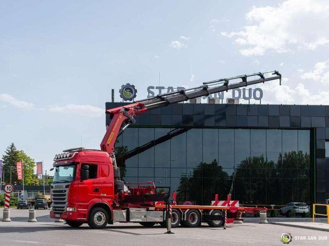 Scania R450 8x4 Palfinger PK 65002 SH HDS Crane - Truk flatbed, Truk derek: gambar 4 Scania R450 8x4 Palfinger PK 65002 SH HDS Crane - Truk flatbed, Truk derek: gambar 4