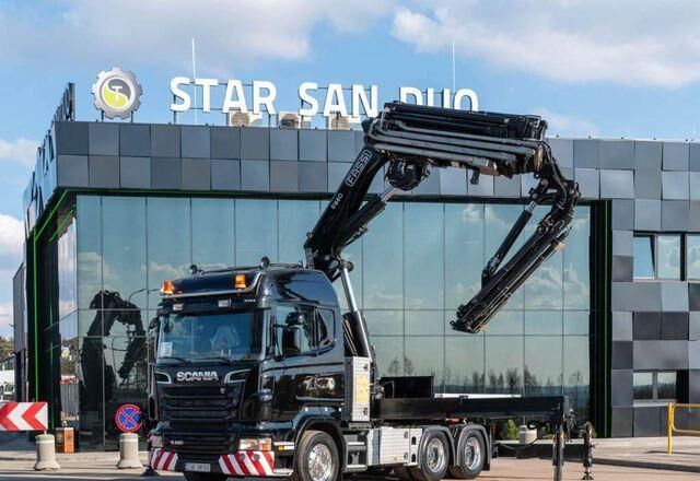 Scania R480 6x4 FASSI F660RA.2.26 HE-Dynamic Crane - Truk flatbed, Truk derek: gambar 5 Scania R480 6x4 FASSI F660RA.2.26 HE-Dynamic Crane - Truk flatbed, Truk derek: gambar 5