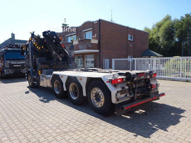 Scania R490 - Hook lift truck + crane 8x4 - Hook lift, Truk derek: gambar 4 Scania R490 - Hook lift truck + crane 8x4 - Hook lift, Truk derek: gambar 4