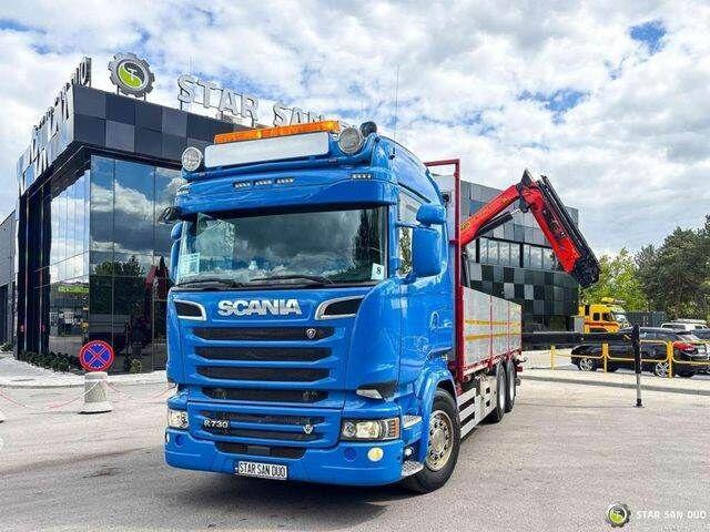 Scania R730 - Truk flatbed, Truk derek: gambar 2 Scania R730 - Truk flatbed, Truk derek: gambar 2