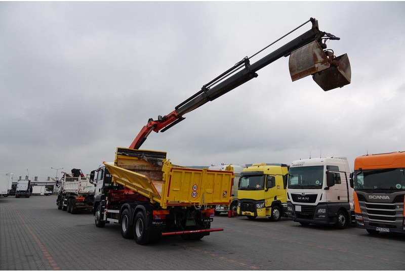 Scania TGS 33.360 / 6x4 / WYWROTKA + HDS PALFINGER PK 15 500 wysów 10m - Truk jungkit, Truk derek: gambar 2 Scania TGS 33.360 / 6x4 / WYWROTKA + HDS PALFINGER PK 15 500 wysów 10m - Truk jungkit, Truk derek: gambar 2