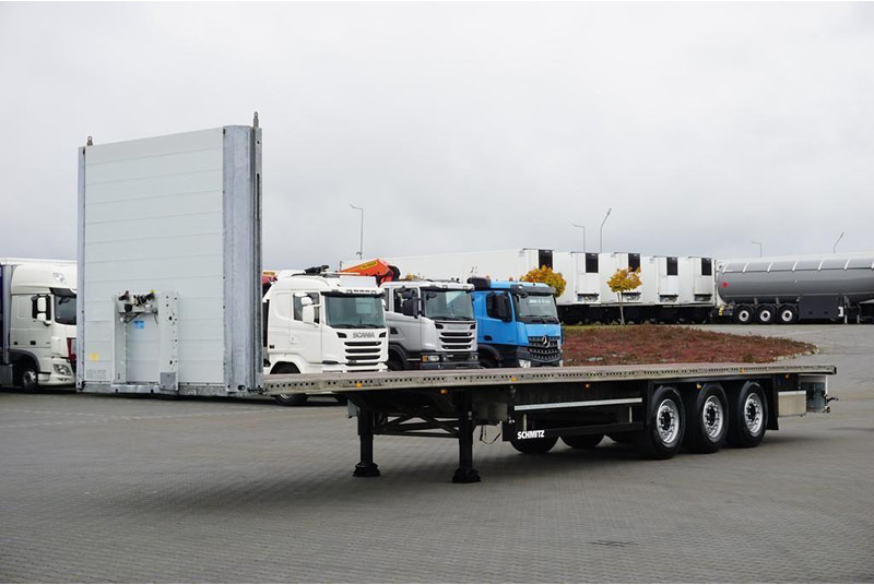 Schmitz Cargobull PLATFORMA / MULTI LOCK / OŚ PODNOSZONA - Semi-trailer flatbed: gambar 1 Schmitz Cargobull PLATFORMA / MULTI LOCK / OŚ PODNOSZONA - Semi-trailer flatbed: gambar 1