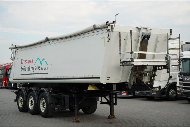 Schmitz Cargobull / WYWROTKA / ALUMINIOWA / OŚ PODNOSZONA / OSIE SAF / PO KONTRAKC - Semi-trailer jungkit: gambar 1 Schmitz Cargobull / WYWROTKA / ALUMINIOWA / OŚ PODNOSZONA / OSIE SAF / PO KONTRAKC - Semi-trailer jungkit: gambar 1