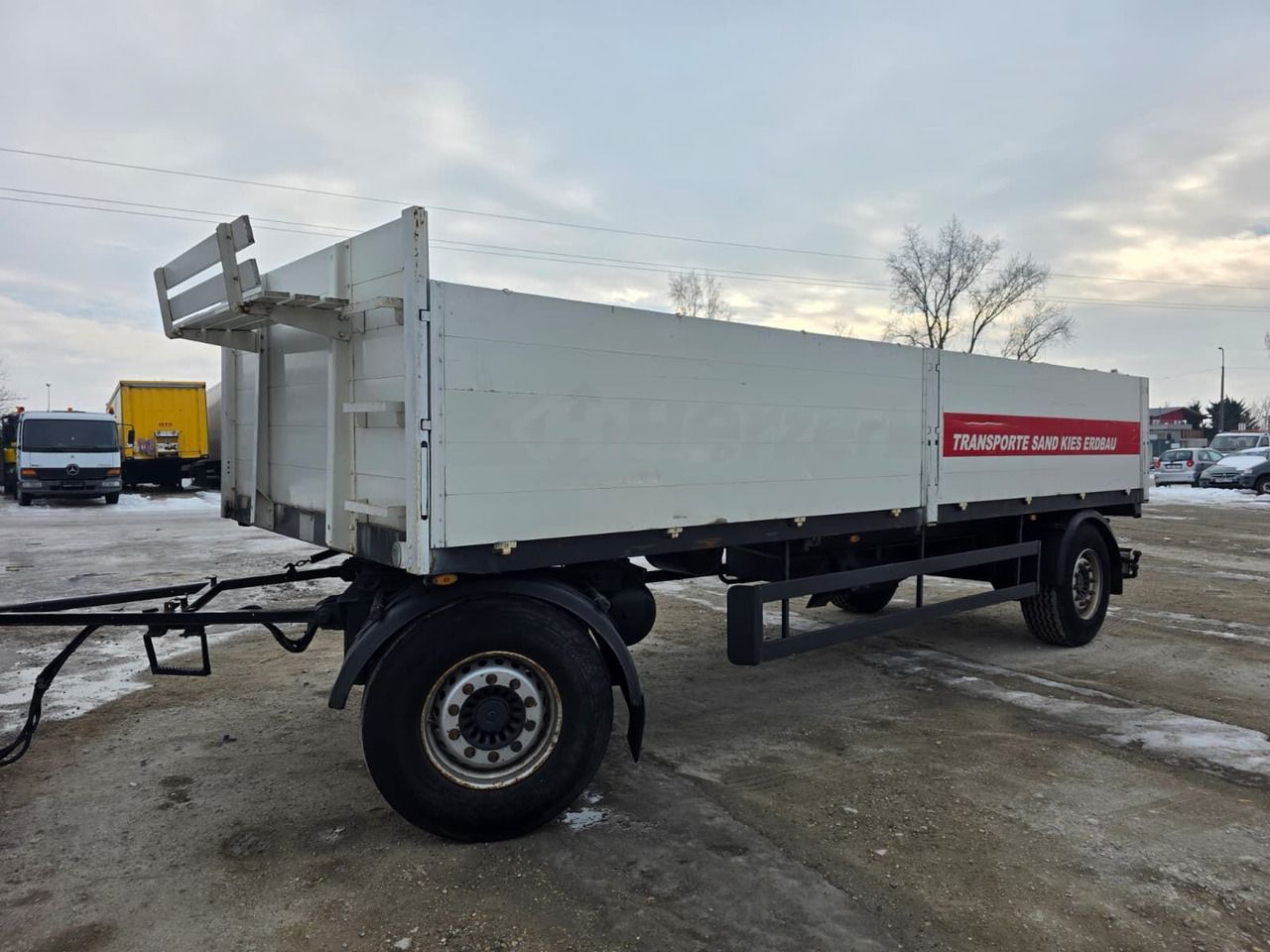 Schwarzmüller PA 2/E - Pritsche Trailer - Trailer flatbed: gambar 3 Schwarzmüller PA 2/E - Pritsche Trailer - Trailer flatbed: gambar 3