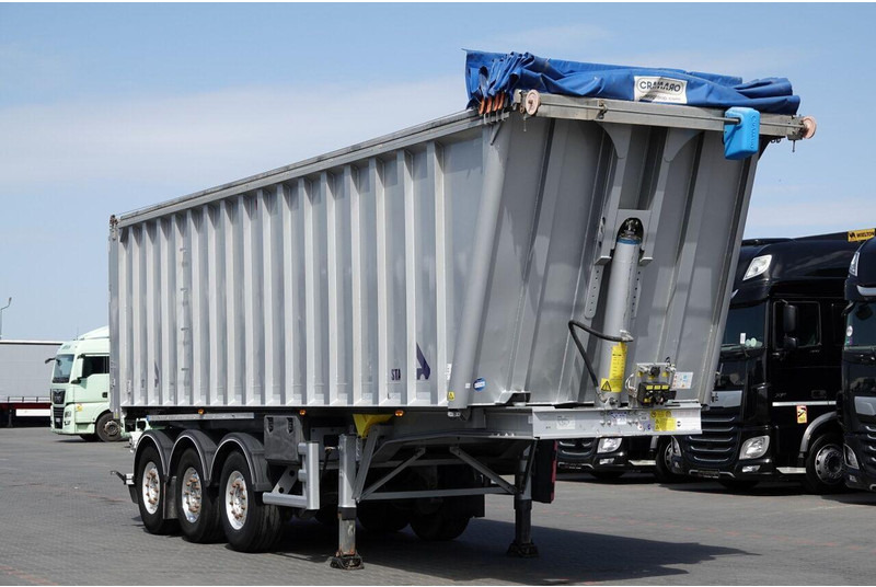 Stas WYWROTKA 43 m3  / ALUMINIOWA / OŚ PODNOSZONA  /  ALUFELGI - Semi-trailer jungkit: gambar 1 Stas WYWROTKA 43 m3  / ALUMINIOWA / OŚ PODNOSZONA  /  ALUFELGI - Semi-trailer jungkit: gambar 1