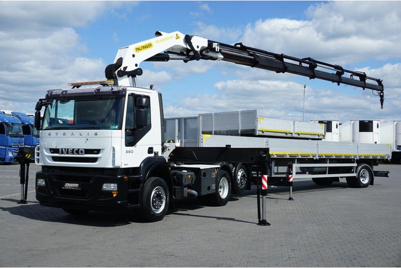 Iveco STRALIS / 260E36 / 6 X 2 / HDS PALFINGER PK 42 002 SH-E / WYSIĘG - Tractor head: gambar 1 Iveco STRALIS / 260E36 / 6 X 2 / HDS PALFINGER PK 42 002 SH-E / WYSIĘG - Tractor head: gambar 1