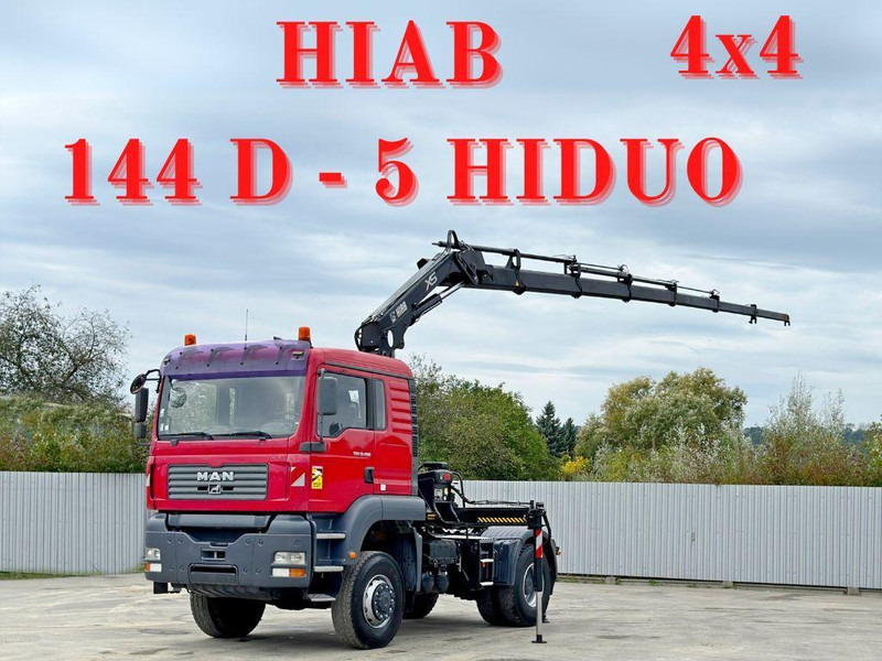 MAN TGS 18.480 * HIAB 144 D - HIDUO + FUNK/ 4x4 *TOP - Tractor head: gambar 1 MAN TGS 18.480 * HIAB 144 D - HIDUO + FUNK/ 4x4 *TOP - Tractor head: gambar 1