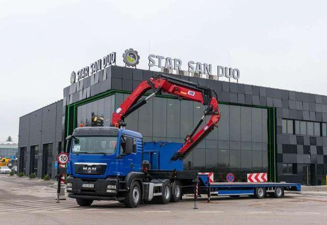 MAN TGS 26.400 6x4 HMF 3722 Fly Crane Semitrailer - Tractor head: gambar 5 MAN TGS 26.400 6x4 HMF 3722 Fly Crane Semitrailer - Tractor head: gambar 5