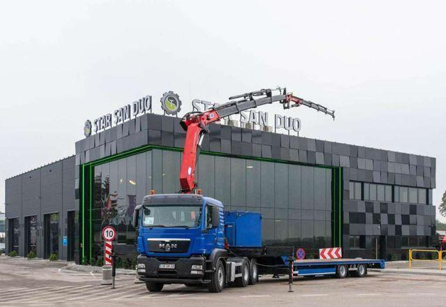 MAN TGS 26.400 6x4 HMF 3722 Fly Crane Semitrailer - Tractor head: gambar 3 MAN TGS 26.400 6x4 HMF 3722 Fly Crane Semitrailer - Tractor head: gambar 3