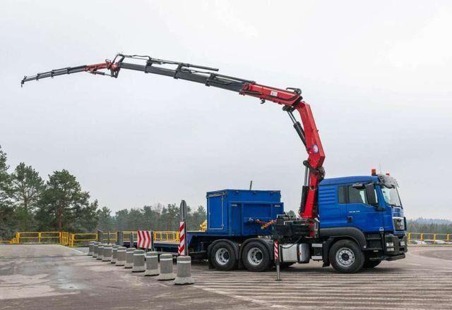 MAN TGS 26.400 6x4 HMF 3722 Fly Crane Semitrailer - Tractor head: gambar 2 MAN TGS 26.400 6x4 HMF 3722 Fly Crane Semitrailer - Tractor head: gambar 2