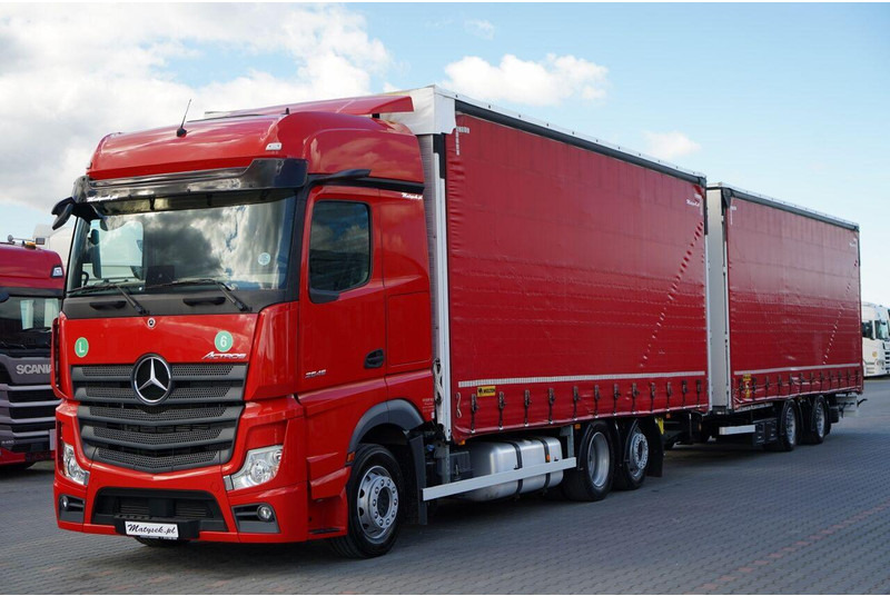 Mercedes-Benz ACTROS 2545 / ZESTAW TANDEM 120 M3 / PRZEJAZDOWY / 6x2 / OŚ POD - Tractor head: gambar 2 Mercedes-Benz ACTROS 2545 / ZESTAW TANDEM 120 M3 / PRZEJAZDOWY / 6x2 / OŚ POD - Tractor head: gambar 2