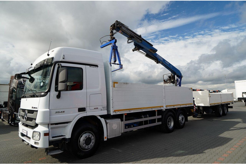 Mercedes-Benz / ACTROS 2548 / 6x2 / ZESTAW BURTOWY - 6,5 M / OŚ PODNOSZONA / - Tractor head: gambar 4 Mercedes-Benz / ACTROS 2548 / 6x2 / ZESTAW BURTOWY - 6,5 M / OŚ PODNOSZONA / - Tractor head: gambar 4