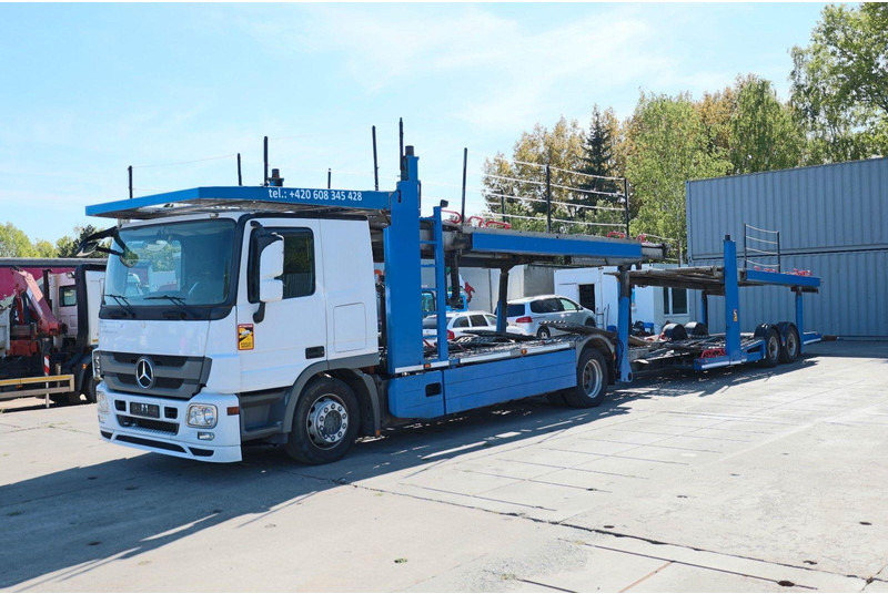 Mercedes-Benz Actros 1841 Car transporter + Trailer - Tractor head: gambar 1 Mercedes-Benz Actros 1841 Car transporter + Trailer - Tractor head: gambar 1