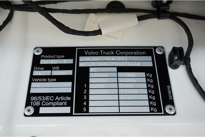 Tractor head Volvo VOLVO / FH / 500 / I – SAVE / XL / EURO 6 / ACC / I -COOL / NOWY: gambar 12