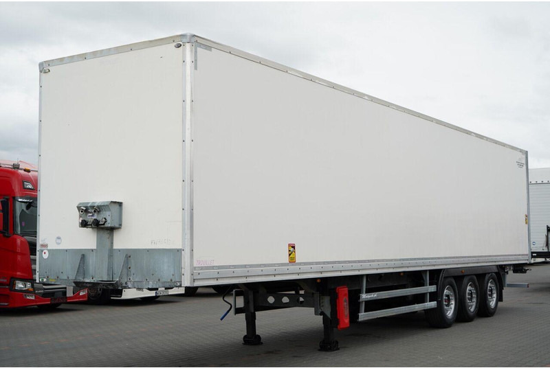 Trouillet KONTENER / KOFFER / DWIE OSIE PODNOSZONE / SAF / BARDZO MOCNA - Semi-trailer kotak tertutup: gambar 1 Trouillet KONTENER / KOFFER / DWIE OSIE PODNOSZONE / SAF / BARDZO MOCNA - Semi-trailer kotak tertutup: gambar 1