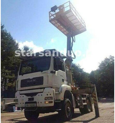 MAN TGA 18.310 4x4 AMV Platform 360 1000kg - Truk, Truk derek: gambar 1 MAN TGA 18.310 4x4 AMV Platform 360 1000kg - Truk, Truk derek: gambar 1