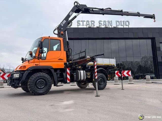 Unimog Mercedes-Benz UNIMOG U300 4x4 HIAB 122 D-3 CRANE - Penggarap kebun: gambar 2 Unimog Mercedes-Benz UNIMOG U300 4x4 HIAB 122 D-3 CRANE - Penggarap kebun: gambar 2