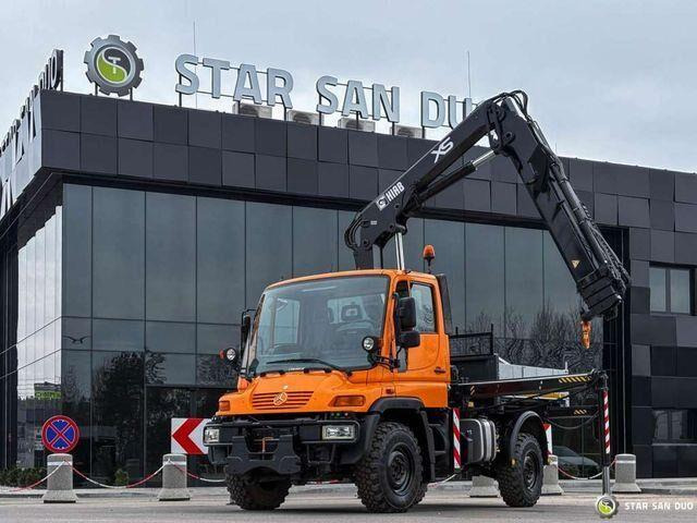 Unimog Mercedes-Benz UNIMOG U300 4x4 HIAB 122 D-3 CRANE - Penggarap kebun: gambar 1 Unimog Mercedes-Benz UNIMOG U300 4x4 HIAB 122 D-3 CRANE - Penggarap kebun: gambar 1