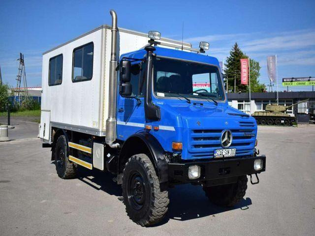 Unimog Mercedes-Benz Unimog U 4000 4x4 Camper Expeditio - Truk sasis, Truk derek: gambar 1 Unimog Mercedes-Benz Unimog U 4000 4x4 Camper Expeditio - Truk sasis, Truk derek: gambar 1