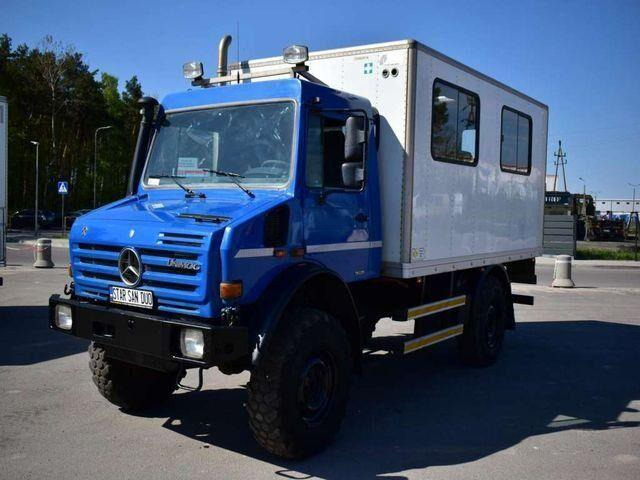Unimog Mercedes-Benz Unimog U 4000 4x4 Camper Expeditio - Truk sasis, Truk derek: gambar 4 Unimog Mercedes-Benz Unimog U 4000 4x4 Camper Expeditio - Truk sasis, Truk derek: gambar 4