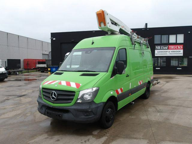 Mercedes-Benz Sprinter 513 CDI Lifting basket van - Van pengiriman: gambar 1 Mercedes-Benz Sprinter 513 CDI Lifting basket van - Van pengiriman: gambar 1
