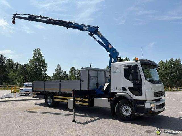 Volvo FE 240 4x2 HMF 1560 K3 HDS Rotator Crane Kran - Truk flatbed, Truk derek: gambar 2 Volvo FE 240 4x2 HMF 1560 K3 HDS Rotator Crane Kran - Truk flatbed, Truk derek: gambar 2