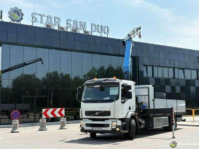 Volvo FE 240 4x2 HMF 1560 K3 HDS Rotator Crane Kran - Truk flatbed, Truk derek: gambar 3 Volvo FE 240 4x2 HMF 1560 K3 HDS Rotator Crane Kran - Truk flatbed, Truk derek: gambar 3