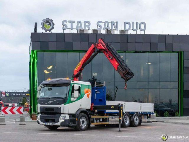 Volvo FE 360 6x2 PALFINGER PK 18502 SH Crane Kran - Truk flatbed, Truk derek: gambar 3 Volvo FE 360 6x2 PALFINGER PK 18502 SH Crane Kran - Truk flatbed, Truk derek: gambar 3