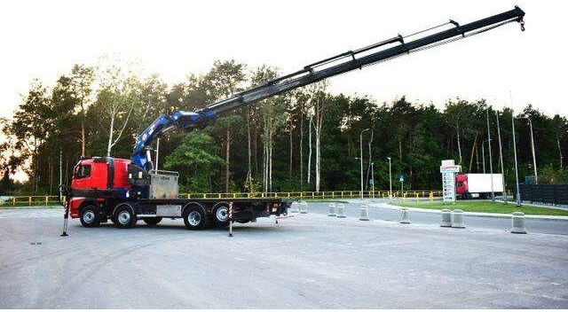 Volvo FH 400 8x2 PM 85 85027 KRAN cran - Truk flatbed, Truk derek: gambar 3 Volvo FH 400 8x2 PM 85 85027 KRAN cran - Truk flatbed, Truk derek: gambar 3