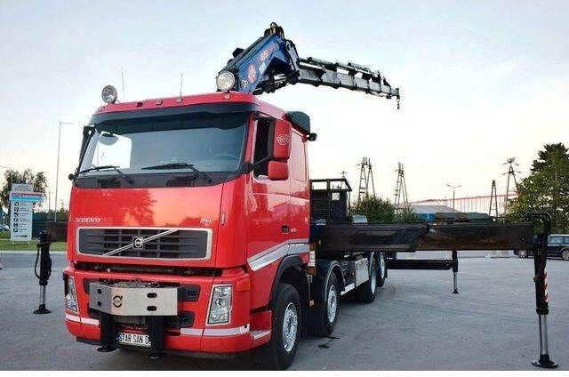 Volvo FH 400 8x2 PM 85 85027 KRAN cran - Truk flatbed, Truk derek: gambar 2 Volvo FH 400 8x2 PM 85 85027 KRAN cran - Truk flatbed, Truk derek: gambar 2
