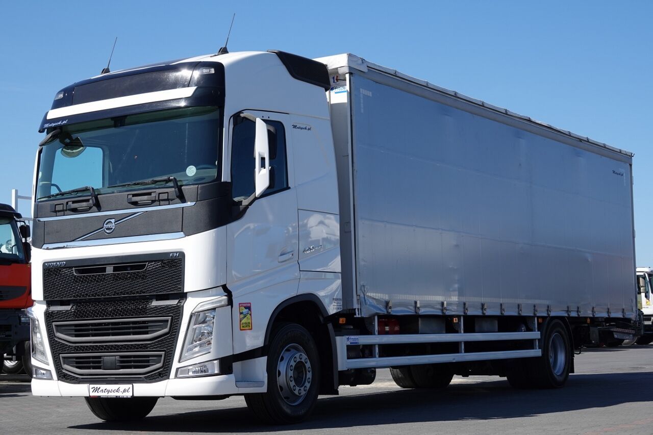 Volvo FH 420 - Truk dengan terpal samping: gambar 1 Volvo FH 420 - Truk dengan terpal samping: gambar 1