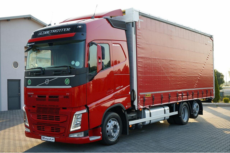 Volvo FH 460 / FIRANKA / 6x2 / PODNOSZONY DACH / I-PARK COOL / OŚ PODN - Truk dengan terpal samping: gambar 1 Volvo FH 460 / FIRANKA / 6x2 / PODNOSZONY DACH / I-PARK COOL / OŚ PODN - Truk dengan terpal samping: gambar 1