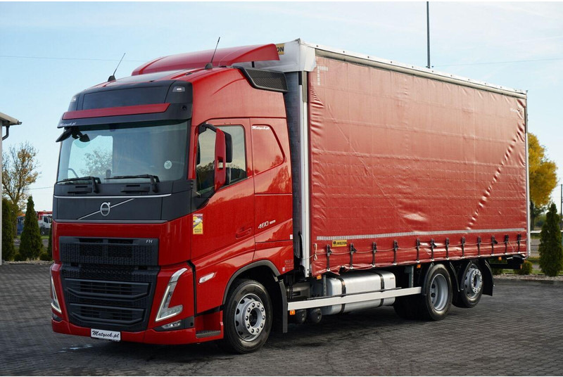 Volvo FH 460 / SOLÓWKA / I-SAVE / I-PARK COOL / OŚ PODNOSZONA SKRĘTNA - Truk dengan terpal samping: gambar 4 Volvo FH 460 / SOLÓWKA / I-SAVE / I-PARK COOL / OŚ PODNOSZONA SKRĘTNA - Truk dengan terpal samping: gambar 4