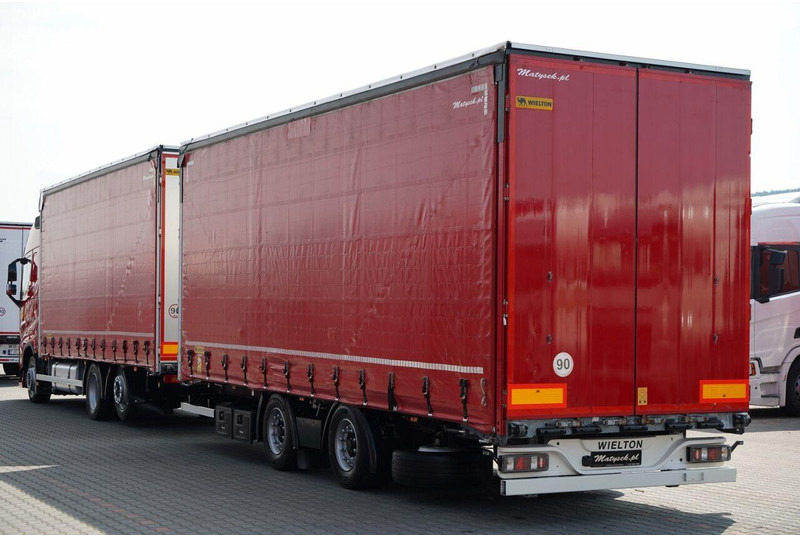 Volvo FH 460 / ZESTAW TANDEM / PRZEJAZDOWY / MEGA / I-PARK COOL / OŚ P - Truk dengan terpal samping: gambar 4 Volvo FH 460 / ZESTAW TANDEM / PRZEJAZDOWY / MEGA / I-PARK COOL / OŚ P - Truk dengan terpal samping: gambar 4