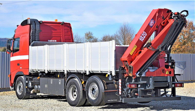 Truk jungkit, Truk derek Volvo FH 480 Kipper 6,20m + HMF 1823 K3 + FUNK: gambar 7