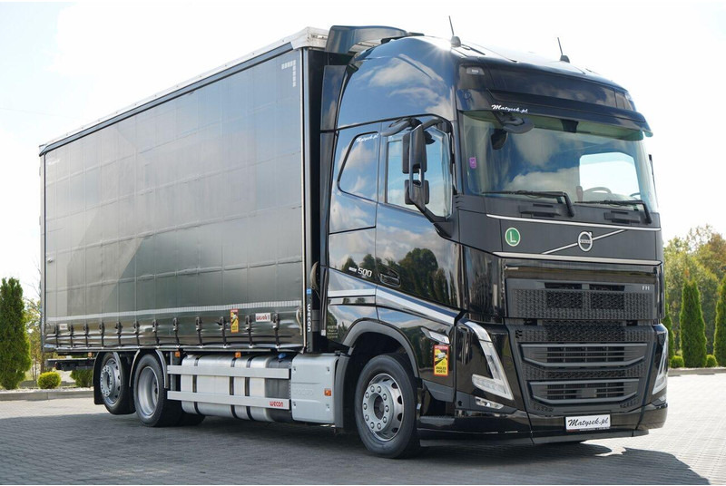 Volvo FH 500 / I-SAVE / TANDEM PRZEJAZDOWY / 2023 / KLIMA POSTOJOWA / - Truk dengan terpal samping: gambar 1 Volvo FH 500 / I-SAVE / TANDEM PRZEJAZDOWY / 2023 / KLIMA POSTOJOWA / - Truk dengan terpal samping: gambar 1