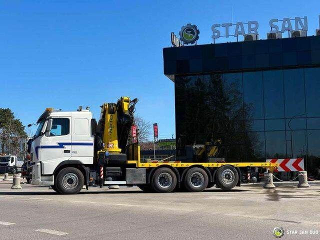 Volvo FH 520 8x4 HMF ODIN K6 EURO 5 FLY JIB Crane - Truk flatbed, Truk derek: gambar 4 Volvo FH 520 8x4 HMF ODIN K6 EURO 5 FLY JIB Crane - Truk flatbed, Truk derek: gambar 4
