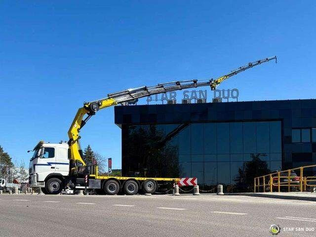 Volvo FH 520 8x4 HMF ODIN K6 EURO 5 FLY JIB Crane - Truk flatbed, Truk derek: gambar 3 Volvo FH 520 8x4 HMF ODIN K6 EURO 5 FLY JIB Crane - Truk flatbed, Truk derek: gambar 3