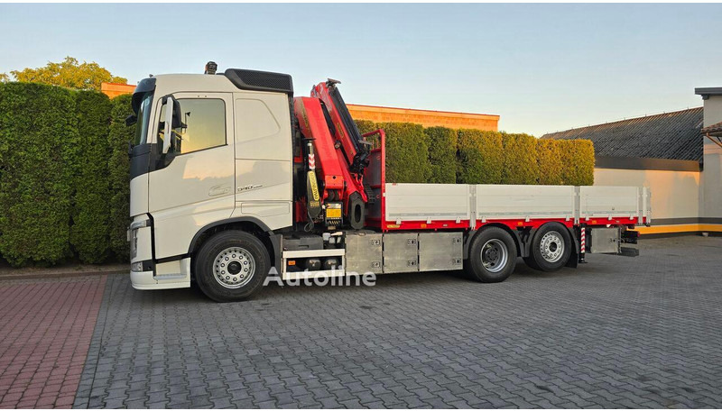 Volvo FH 540 - Flatbed+crane 6x2 - Truk flatbed, Truk derek: gambar 3 Volvo FH 540 - Flatbed+crane 6x2 - Truk flatbed, Truk derek: gambar 3