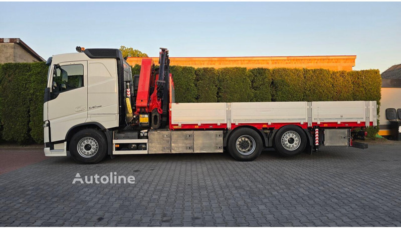 Volvo FH 540 - Flatbed+crane 6x2 - Truk flatbed, Truk derek: gambar 4 Volvo FH 540 - Flatbed+crane 6x2 - Truk flatbed, Truk derek: gambar 4