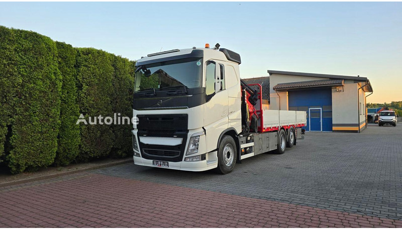 Volvo FH 540 - Flatbed+crane 6x2 - Truk flatbed, Truk derek: gambar 1 Volvo FH 540 - Flatbed+crane 6x2 - Truk flatbed, Truk derek: gambar 1