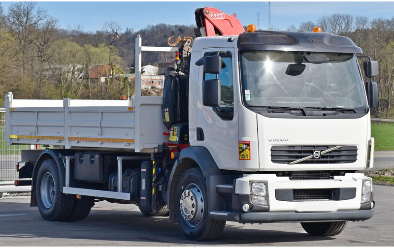 Volvo FL 290 KIPPER 4,90m * FASSI F95A.22 + FUNK * TOP - Truk jungkit, Truk derek: gambar 3 Volvo FL 290 KIPPER 4,90m * FASSI F95A.22 + FUNK * TOP - Truk jungkit, Truk derek: gambar 3