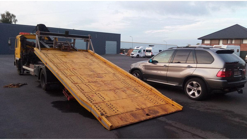 Volvo FL611 Car transporter + crane Hiab 071 - Truk pengangkut mobil: gambar 3 Volvo FL611 Car transporter + crane Hiab 071 - Truk pengangkut mobil: gambar 3