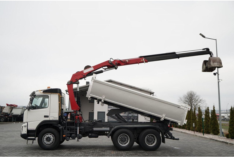 Volvo FMX 380 / 6x4 / WYWROTKA + HDS HMF 1820 K2 / HYDROBURTA / STEROW - Truk jungkit, Truk derek: gambar 2 Volvo FMX 380 / 6x4 / WYWROTKA + HDS HMF 1820 K2 / HYDROBURTA / STEROW - Truk jungkit, Truk derek: gambar 2