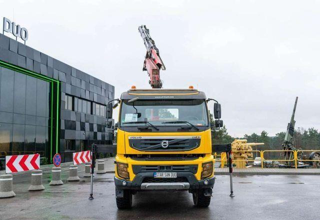 Volvo FMX330 4x4 FASSI F135A2.23 Crane Kran - Truk flatbed, Truk derek: gambar 5 Volvo FMX330 4x4 FASSI F135A2.23 Crane Kran - Truk flatbed, Truk derek: gambar 5