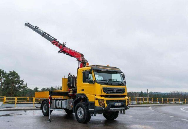 Volvo FMX330 4x4 FASSI F135A2.23 Crane Kran - Truk flatbed, Truk derek: gambar 3 Volvo FMX330 4x4 FASSI F135A2.23 Crane Kran - Truk flatbed, Truk derek: gambar 3