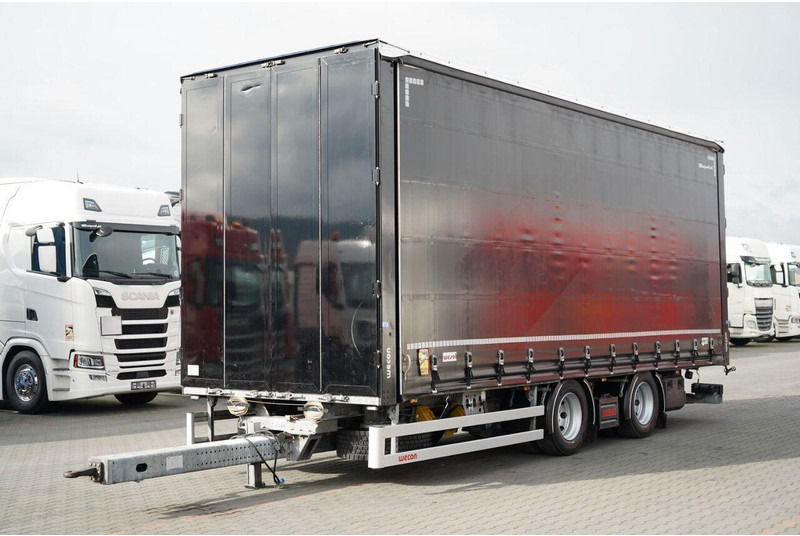 Wecon PRZYCZEPA - 7,7 M / TANDEM / PRZEJAZDOWA  / OŚ PODNOSZONA / SAF - Trailer dengan terpal samping: gambar 2 Wecon PRZYCZEPA - 7,7 M / TANDEM / PRZEJAZDOWA  / OŚ PODNOSZONA / SAF - Trailer dengan terpal samping: gambar 2